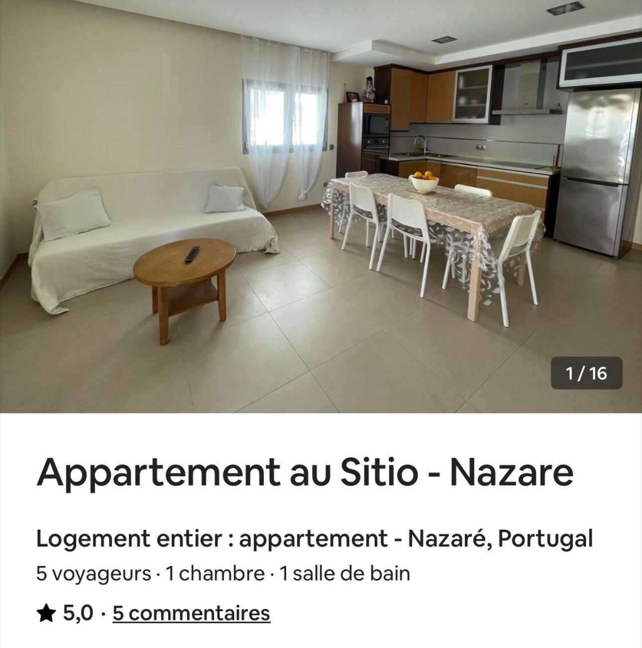 Apartamento Na Nazare Sitio Екстериор снимка